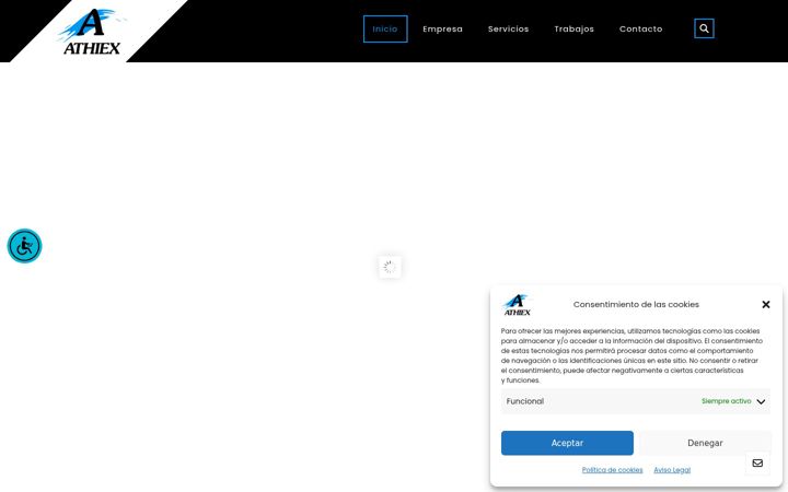 Screenshot of athiex.es