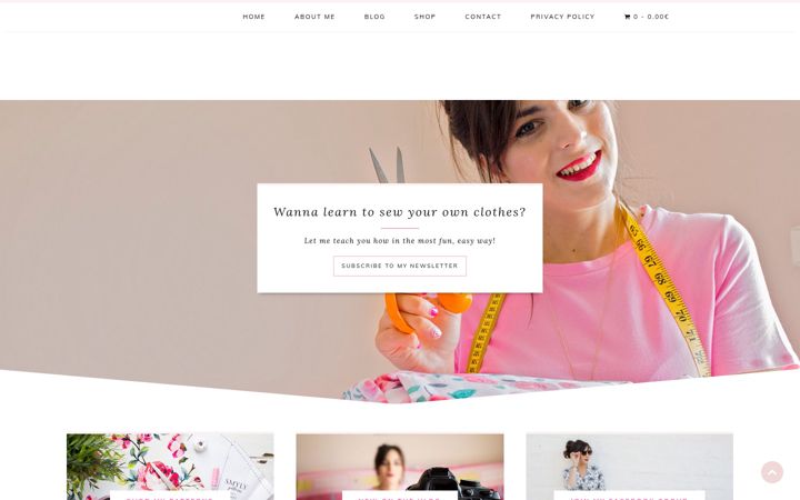 Screenshot of athinakakou.com