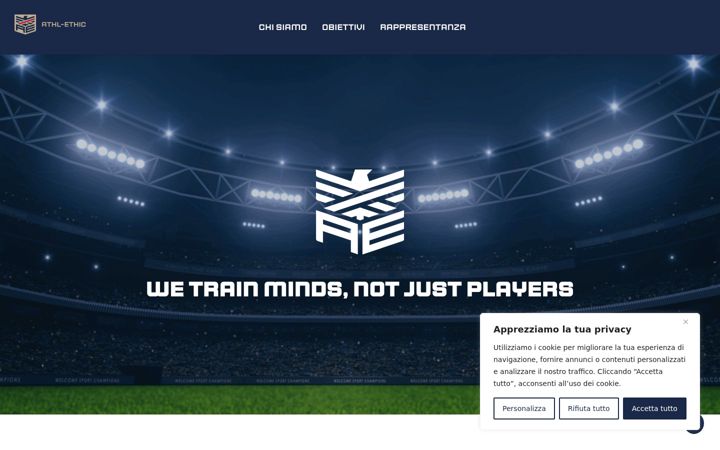 Screenshot of athl-ethic.com