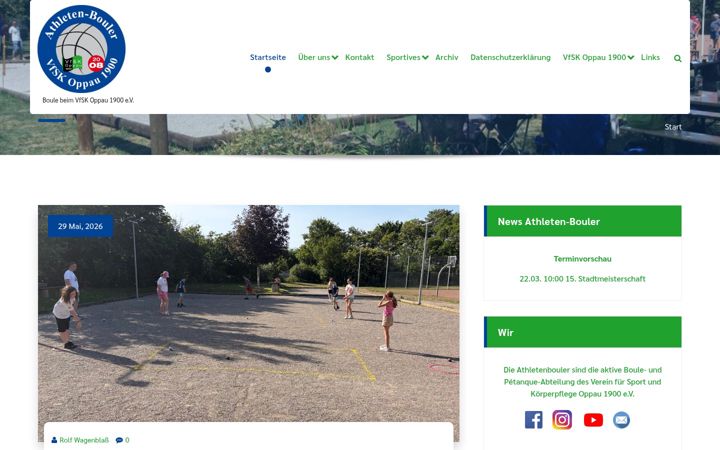 Screenshot of athletenbouler.de