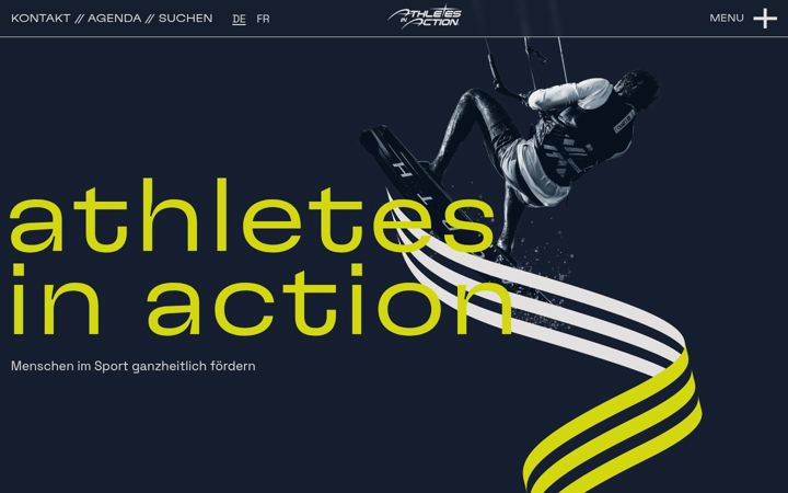 Screenshot του athletes.ch