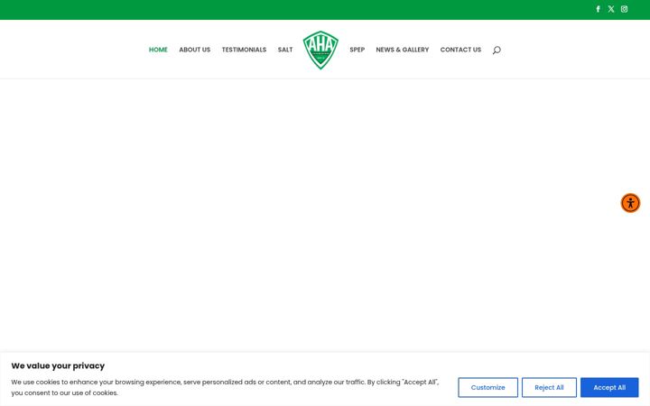 Captura de pantalla de athleteshelpingathletes.net