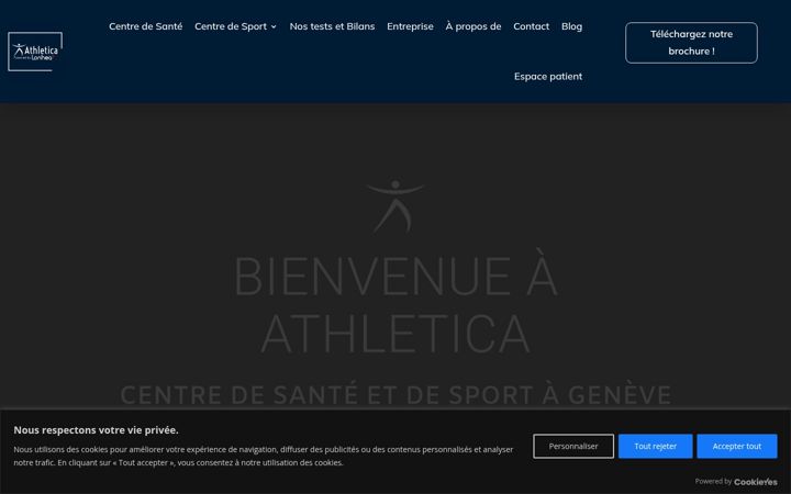 Screenshot του athletica.ch