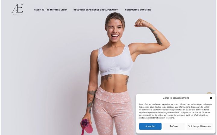 Screenshot of athleticcoach.fr