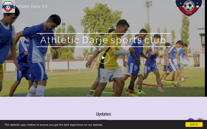Screenshot του athleticdarjesc.com