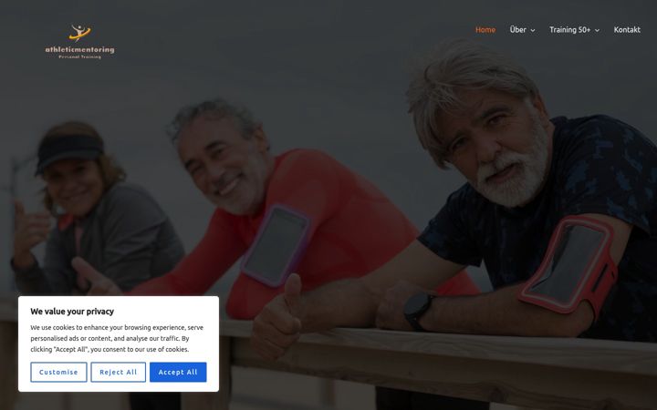 Screenshot of athleticmentoring.de