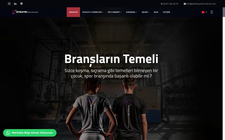 Screenshot του athleticperformancex.com