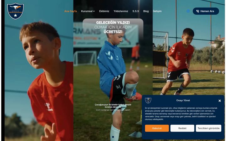 Screenshot of athleticperformans.com