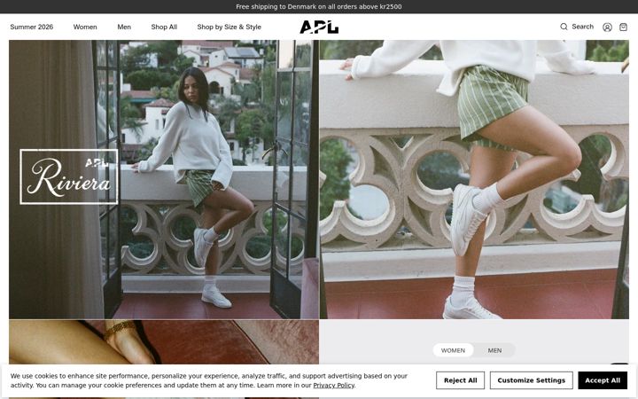Screenshot of athleticpropulsionlabs.com
