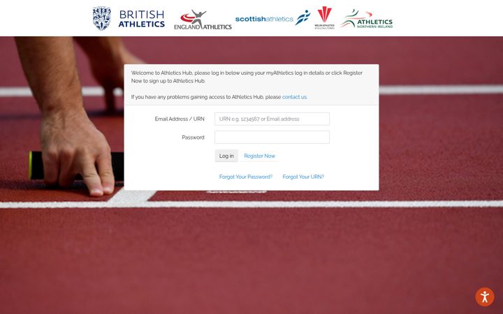 Screenshot of athleticshub.co.uk