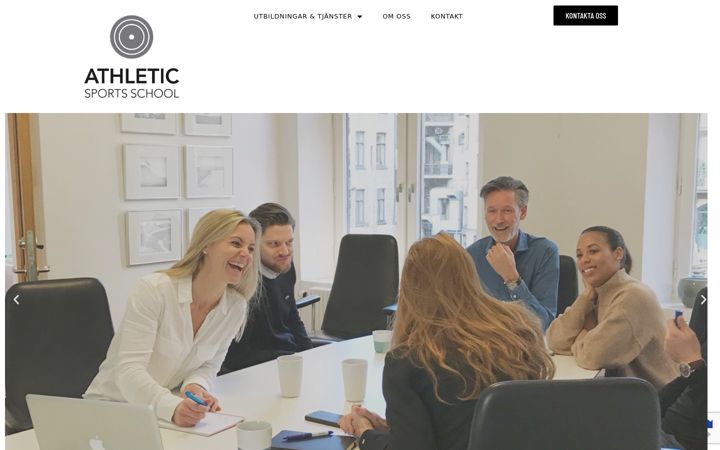 Screenshot of athleticsportsschool.com