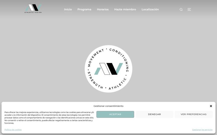 Screenshot of athleticvision.es
