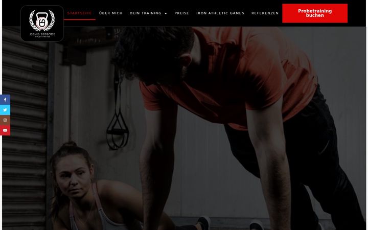 Screenshot of athletikseebode.de