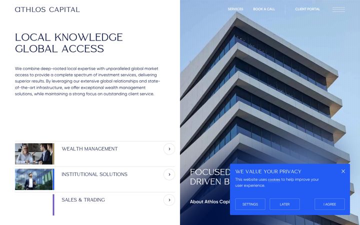 Screenshot of athloscapital.com