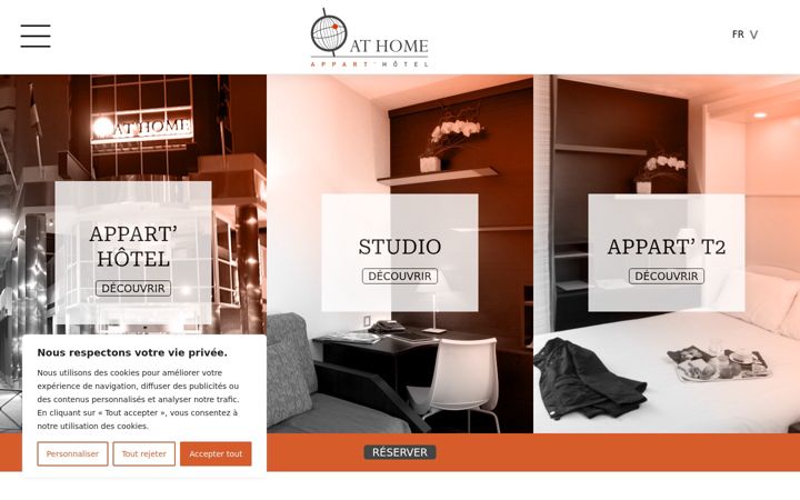 Screenshot of athome-ah.com
