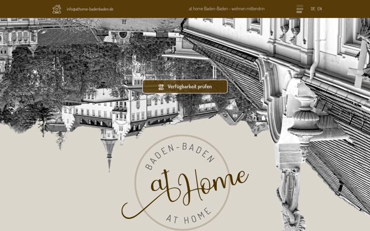 Screenshot του athome-badenbaden.de
