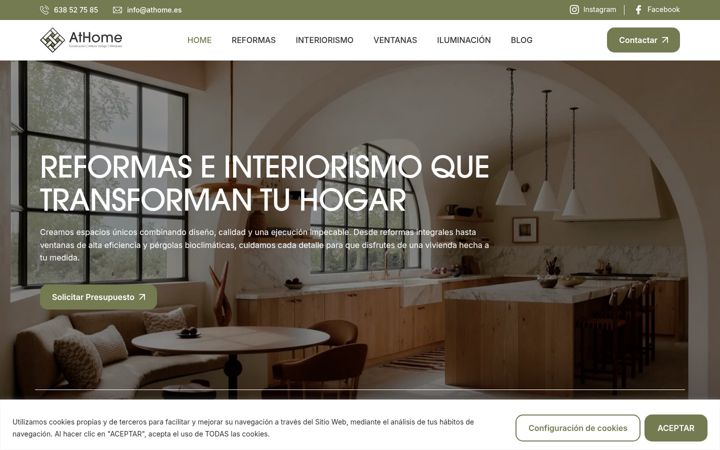 Screenshot of athome.es