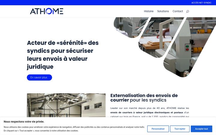 Screenshot of athome.fr