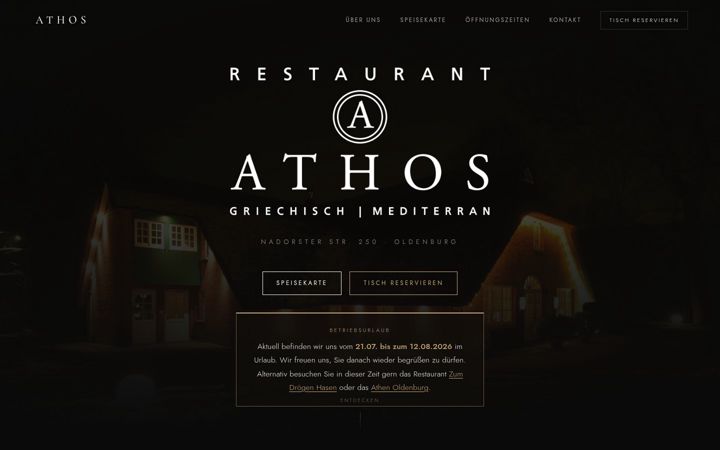 Screenshot of athos-ol.com