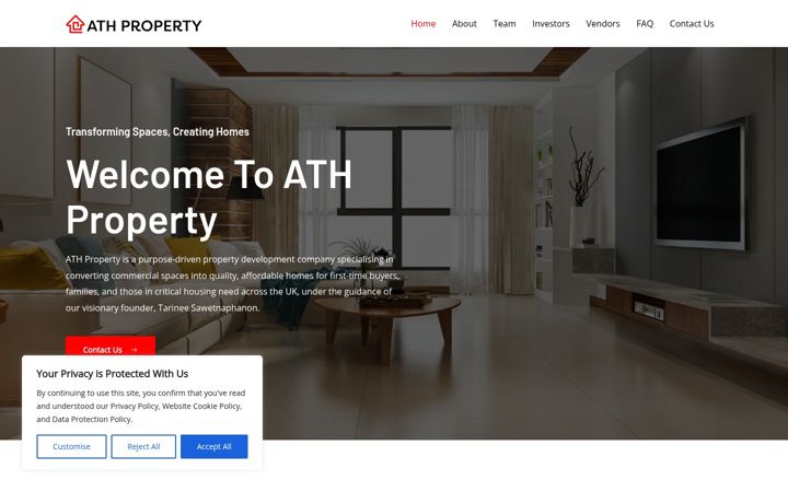 Ekrānuzņēmums no athproperty.co.uk