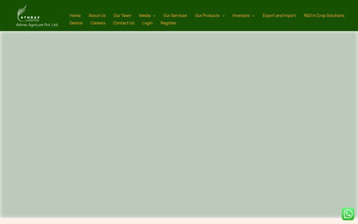 Screenshot of athravagricure.com