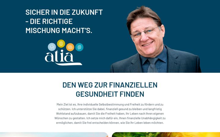 Screenshot of atia-sinnvestments.de