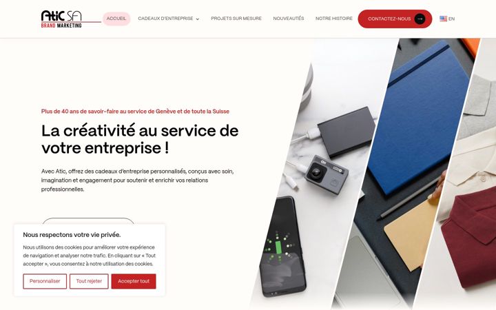 Zrzut ekranu atic.ch