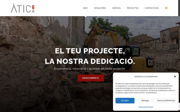 Screenshot of atic6.eu