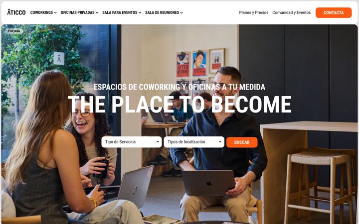Screenshot of aticco.com