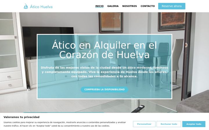Screenshot of aticohuelva.com