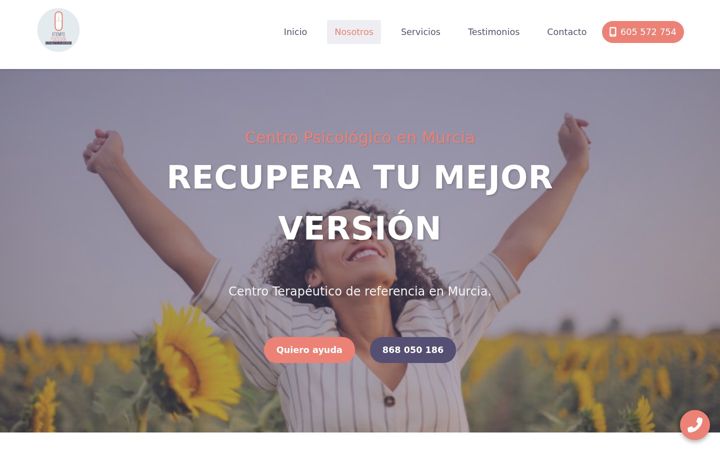 Screenshot of atiempopsicologia.com