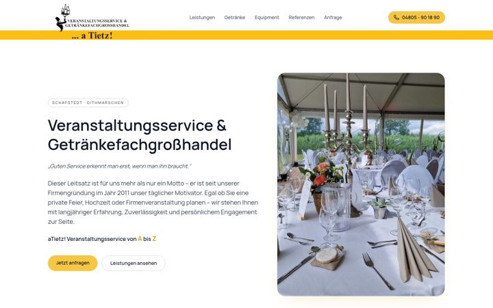 Screenshot of atietz.de