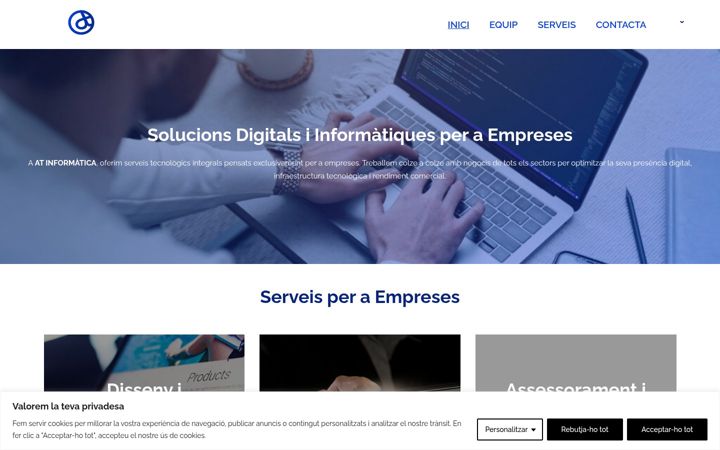 Screenshot of atigirona.com