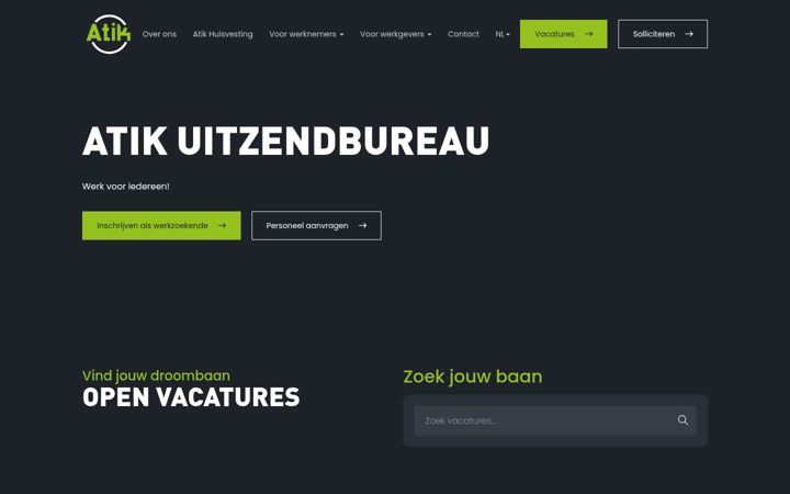 Screenshot of atik.nl