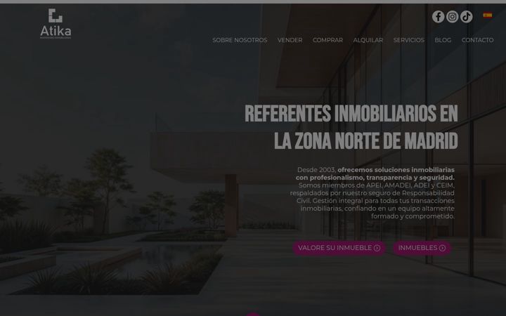Screenshot of atikainversiones.com