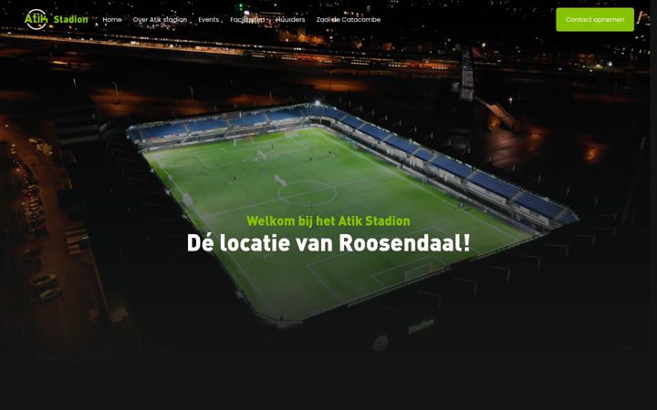 Screenshot of atikstadion.nl