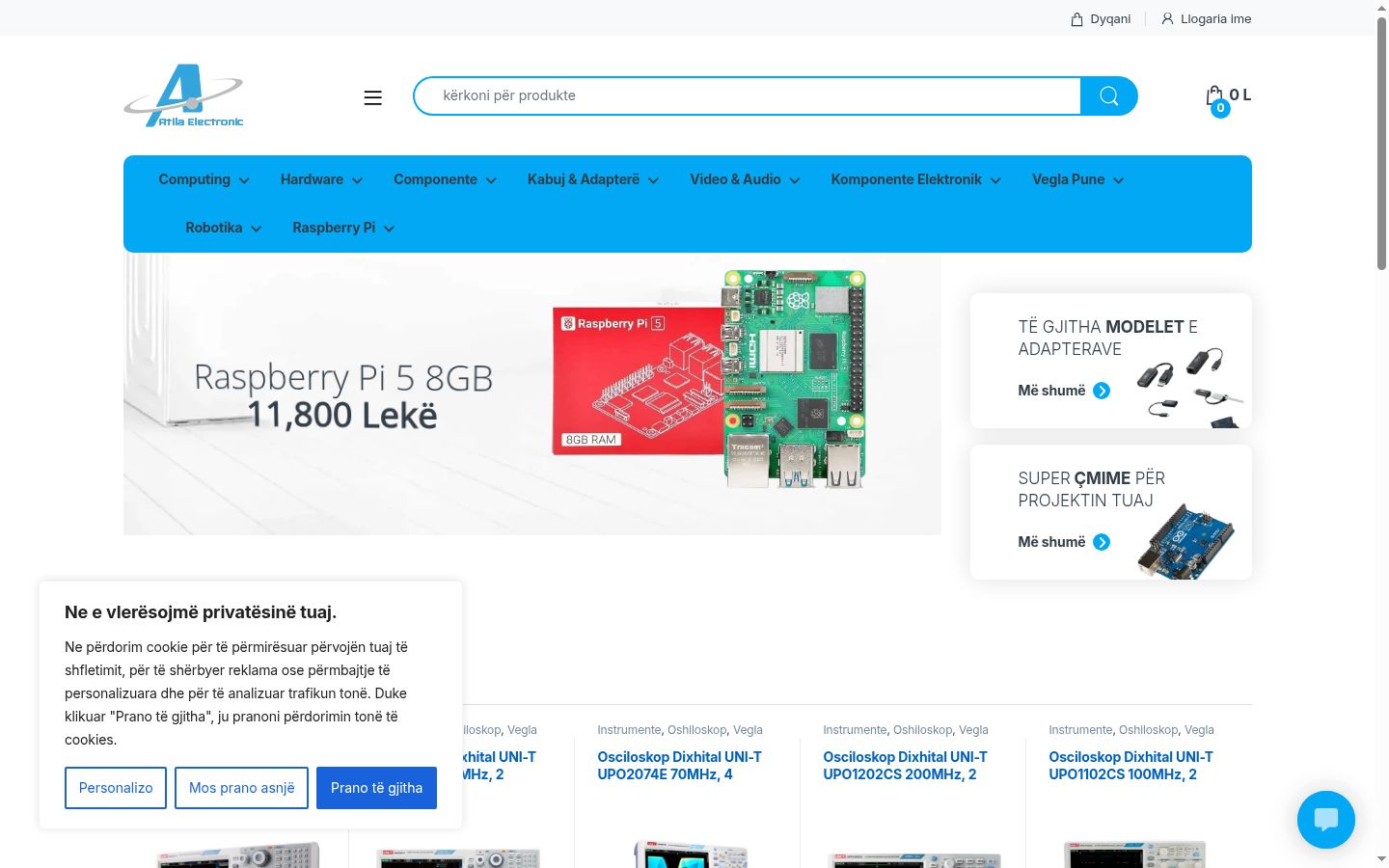 Snímek obrazovky baneru souhlasu zobrazeného před jakoukoli interakcí