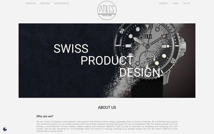 Screenshot of atiles.ch