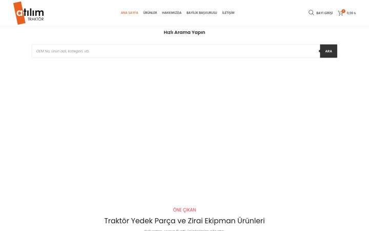 Screenshot of atilimtraktor.com.tr
