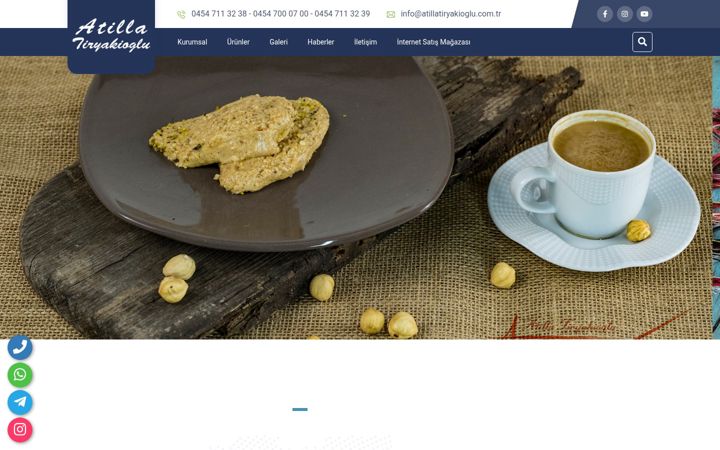Screenshot of atillatiryakioglu.com.tr
