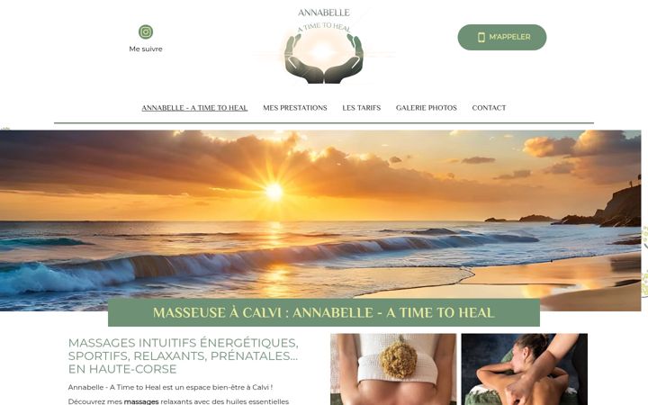 Screenshot of atimetoheal.fr