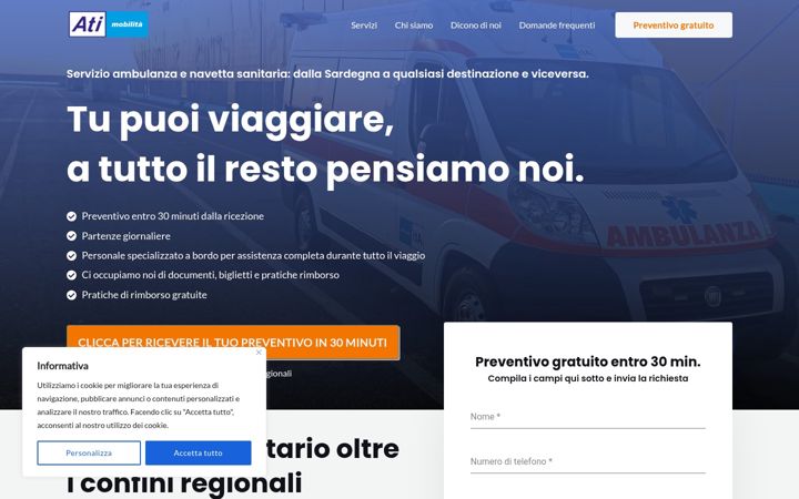 Screenshot of atimobility.it