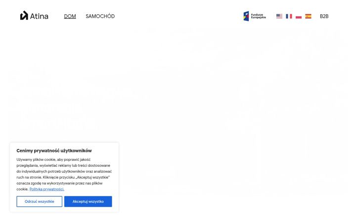 Zrzut ekranu atinahome.com