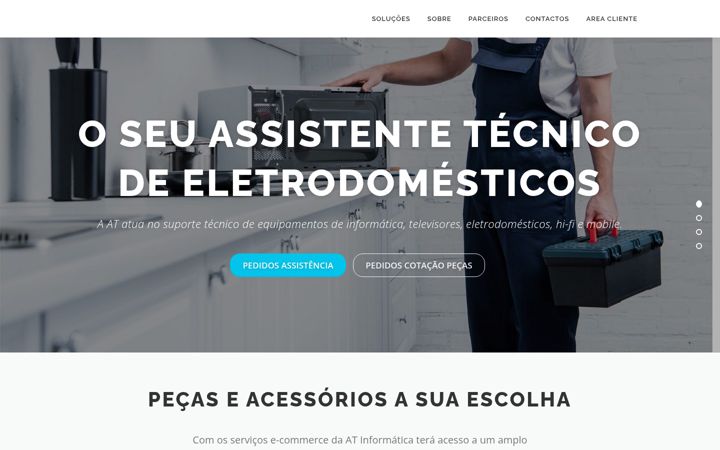 Screenshot of atinformatica.pt