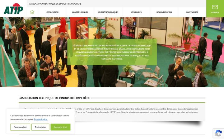 Skærmbillede af atip.asso.fr