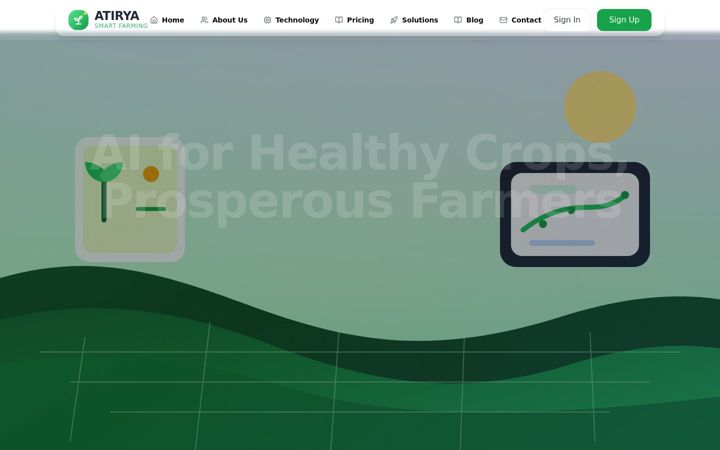 Screenshot of atirya.com