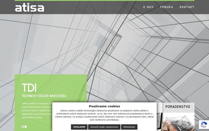 Screenshot of atisa.sk
