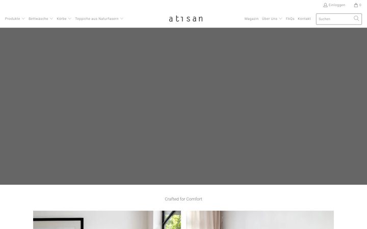 Screenshot of atisan.de