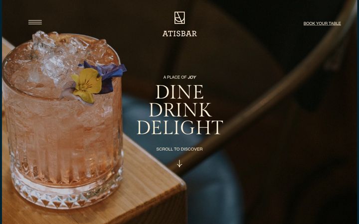 Screenshot of atisbar.gr