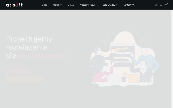 Screenshot of atisoft.pl